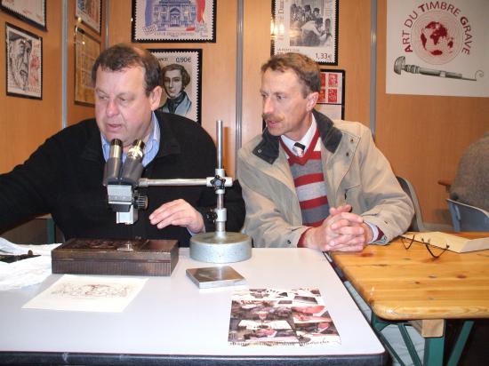 de G a D  sylvie et Yves Beaujard,elsa Catelin,pierre Albuisson