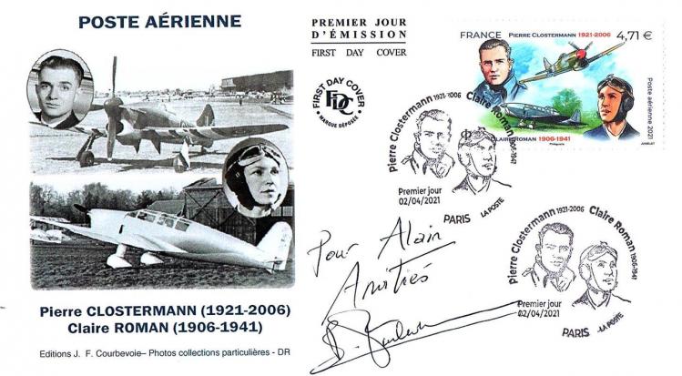 02 pierre clostermann 1921 2006 claire roman 1906 1941