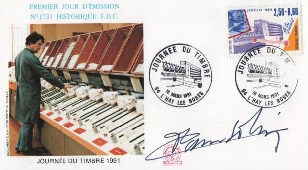 04 16 03 991 2689 journee du timbre 1991 les metiers de la poste le tri postal