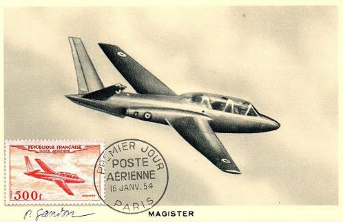 07 pa32 16 01 1954 fouga magister 500f