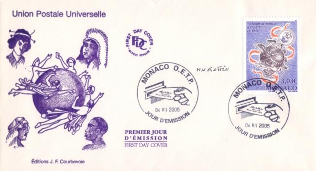 122 2498 04 07 2005 union postale universelle