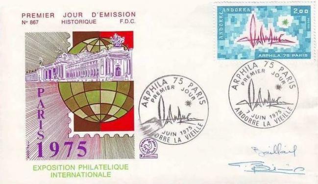 123 248 07 06 1975 exposition internationale arphila 75 paris motifs abstraits1