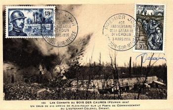 13 1052 1053 03 03 1956 40eme anniversaire de la bataille de verdun 2