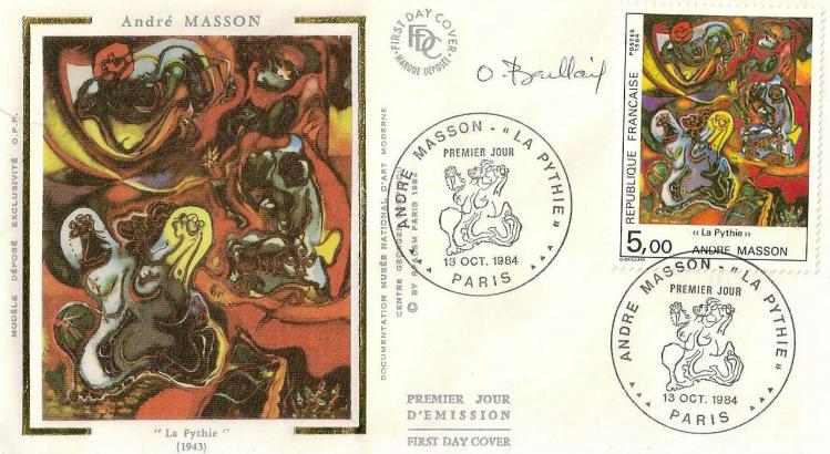 13 2342 13 10 1984 andre masson la pythie 1