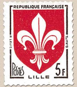 16 1186 1958 blason de lille