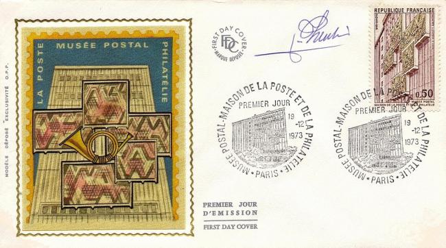 167 1782 19 12 1973 musee postal