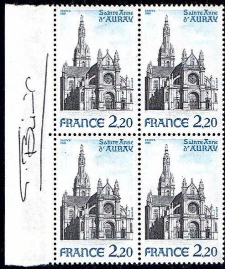 174a 2134 04 07 1981 sainte anne d auray la basilique