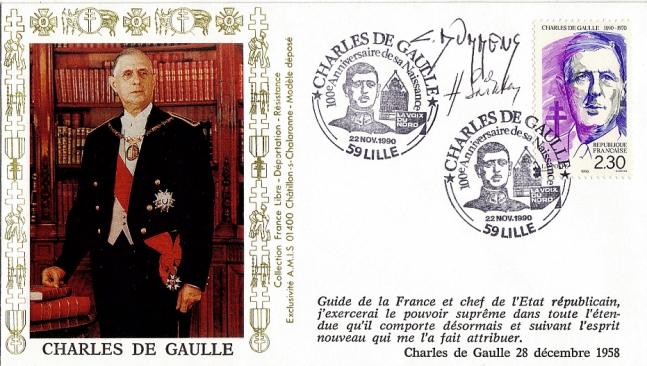 198 2634 22 11 1990 charles de gaulle 1