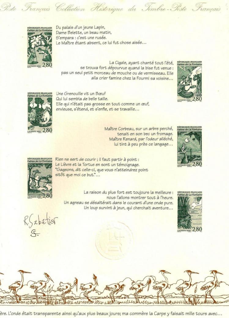 20 fables de la fontaine