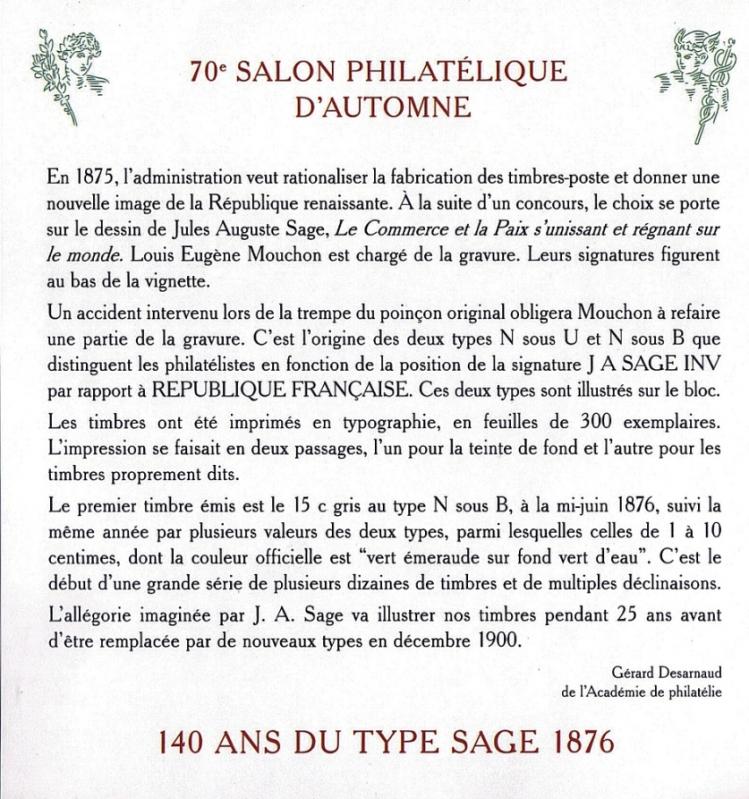 204 03 11 2016 140 ans du type sage 1876 2