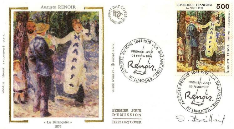 21 2692 23 02 1991 renoir auguste la balancoire