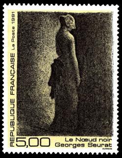 22 2693 13 04 1991 georges seurat le noeud noir