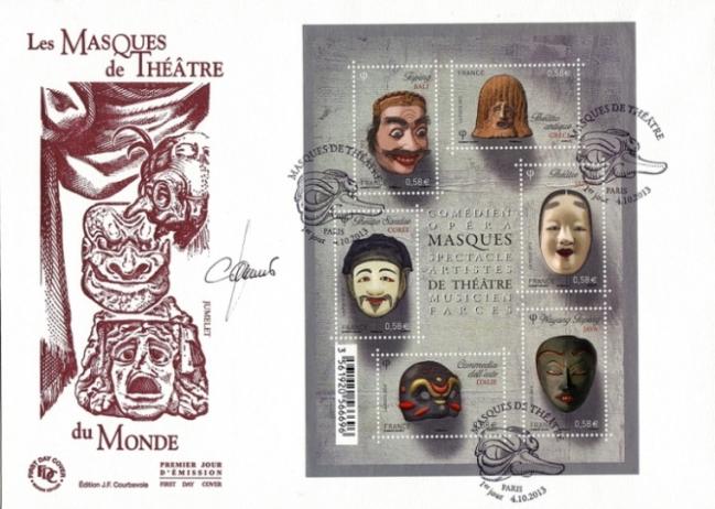 259 f4803 04 10 2003 masques de theatre