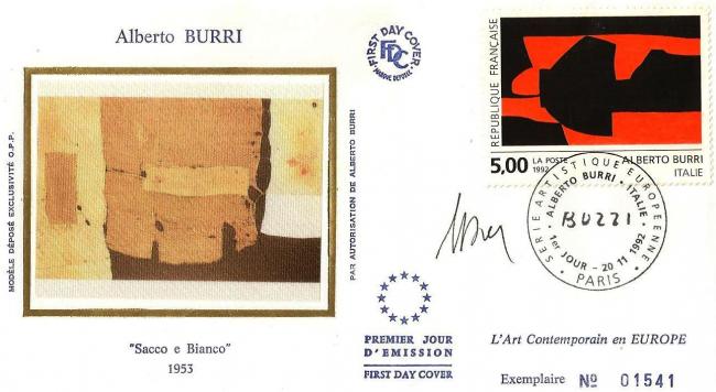 26 2780 20 11 1992 alberto burri italie