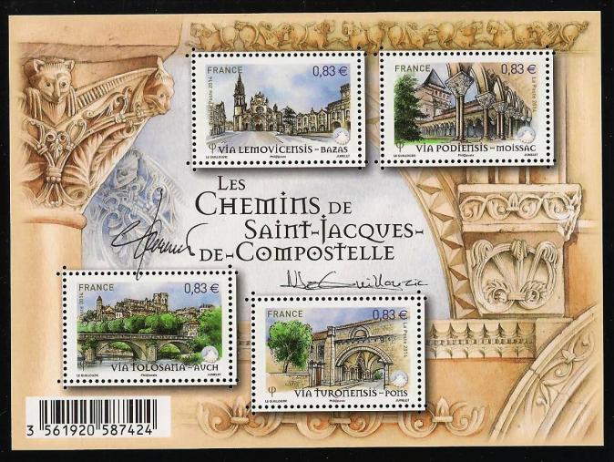 264 bf 4838 14 03 2014 les chemins de saint jacques de compostelle