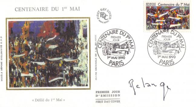 2644 01 05 1990 centenaire du 1er mai 1