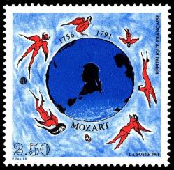 2695 09 04 1991 bicentenaire de la mort de mozart