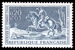 30 1406 14 03 1964 courrier a cheval du xviiieme siecle