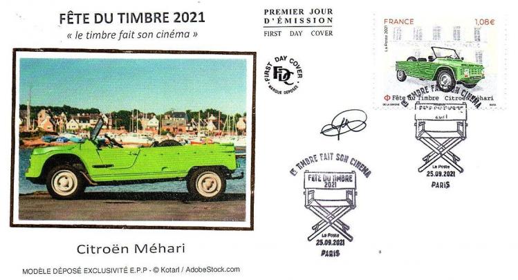 45 5519 25 09 2021 fete du timbre mehari
