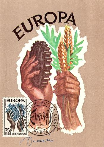 48 1122 16 09 1957 1123 16 09 1957 europa 35 f