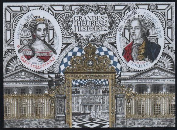 49 5640 03 11 2022 louis xv 1710 1774 et marie leszczynska 1703 1