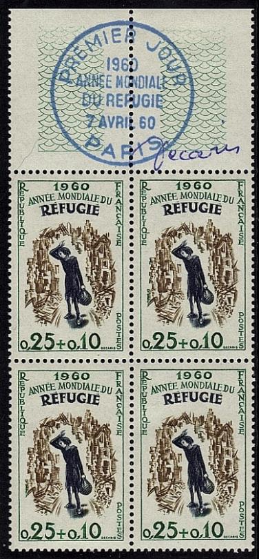53 1253 07 04 1960 annee mondiale refugie