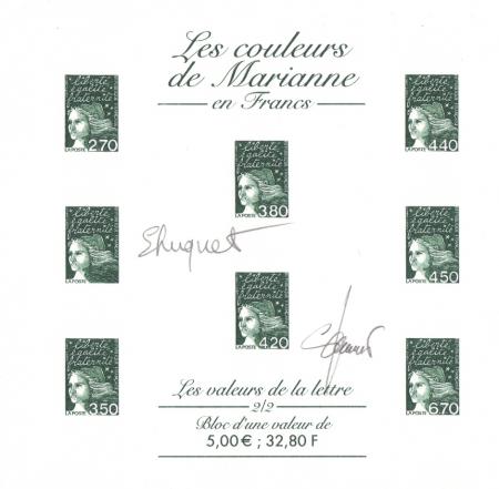 53 bf n 42 12 11 2001 les valeurs de la lettre 2 2 epreuve