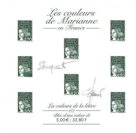 53 bf n 42 12 11 2001 les valeurs de la lettre 2 2 epreuve