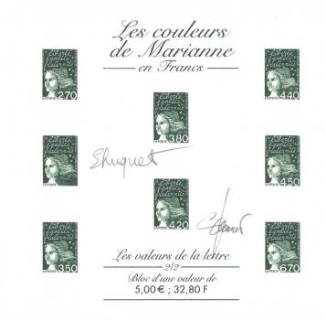 53 bf n 42 12 11 2001 les valeurs de la lettre 2 2 epreuve