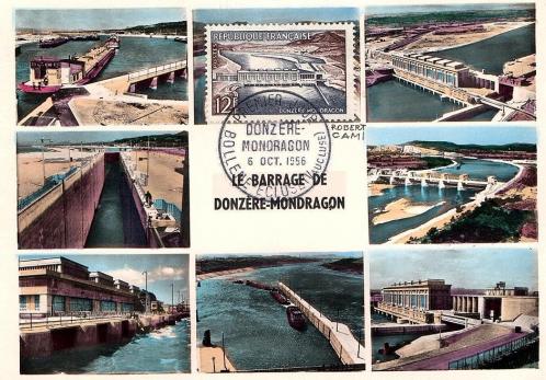 9 1078 06 10 1956 barrage de donzere mondragon 3