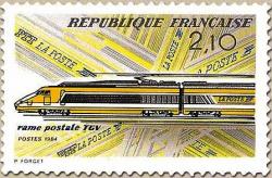 99 2334 08 09 1984 rame postale tgv 1