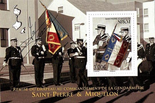 05 10 2019 remise du drapeau de la gendarmerie