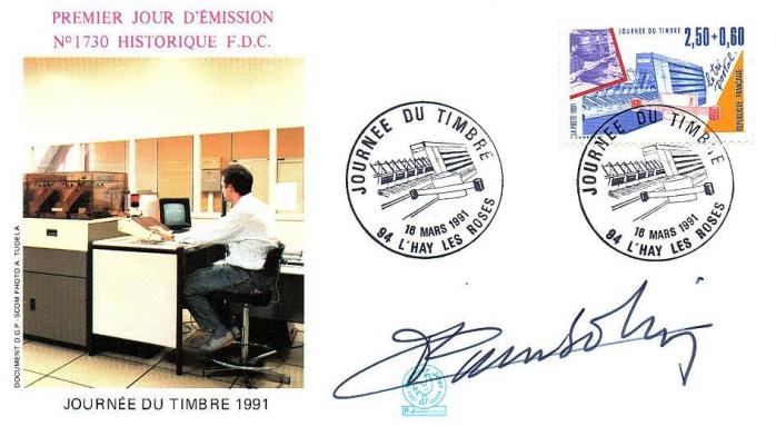 16 03 1991 2688 journee du timbre