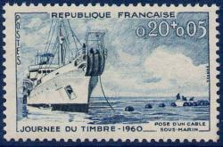 32 1245 12 03 1960 journee du timbre 2