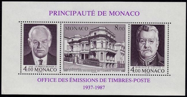 45bis bf39 17 11 1987 cinquantenaire de l office des timbres poste
