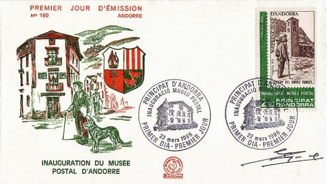 69 345 22 03 1986 andorre musee postal 1