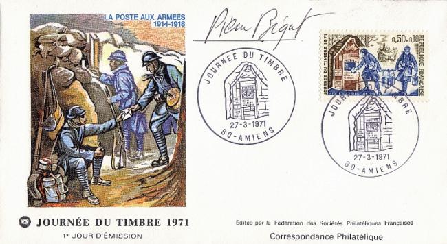 71 1671 27 03 1971 journee du timbre
